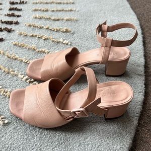 Everlane Block Heels - Blush 6.5